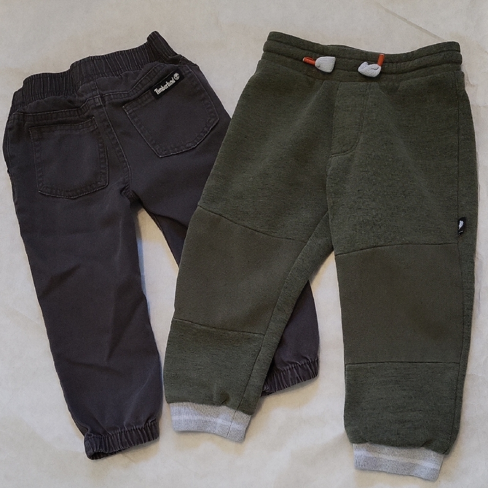 Two pair of Timberland joggers pants